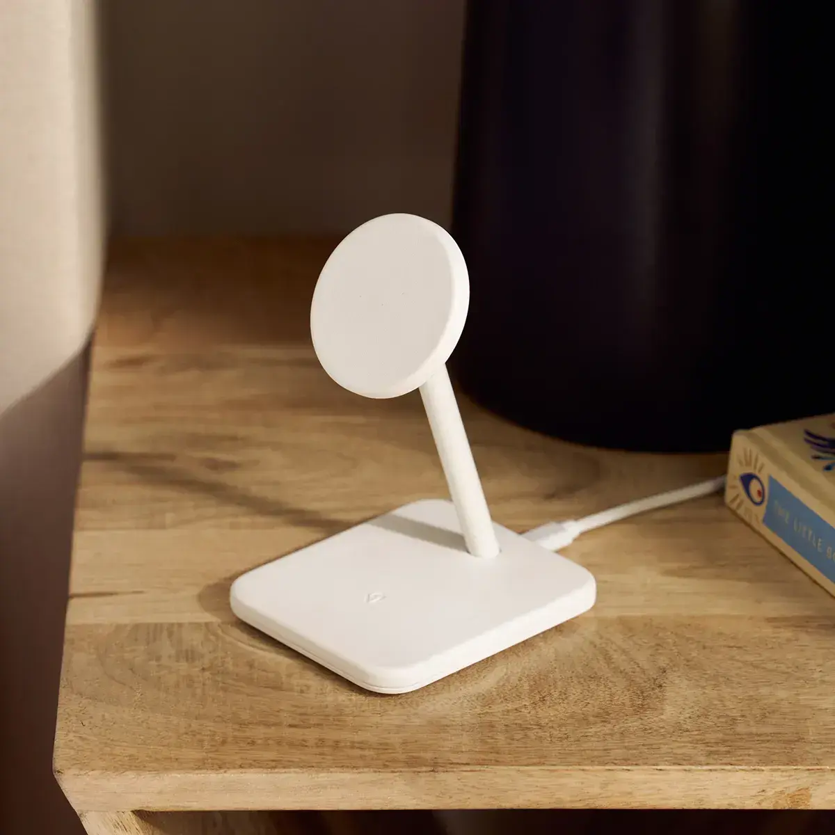 Twelve South HiRise 2 Deluxe 2-in-1 Draadloze MagSafe / Qi2 Oplader 15W Wit afbeelding 10