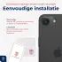Rosso Apple iPhone 16e Camera Lens Protector Transparant afbeelding 8