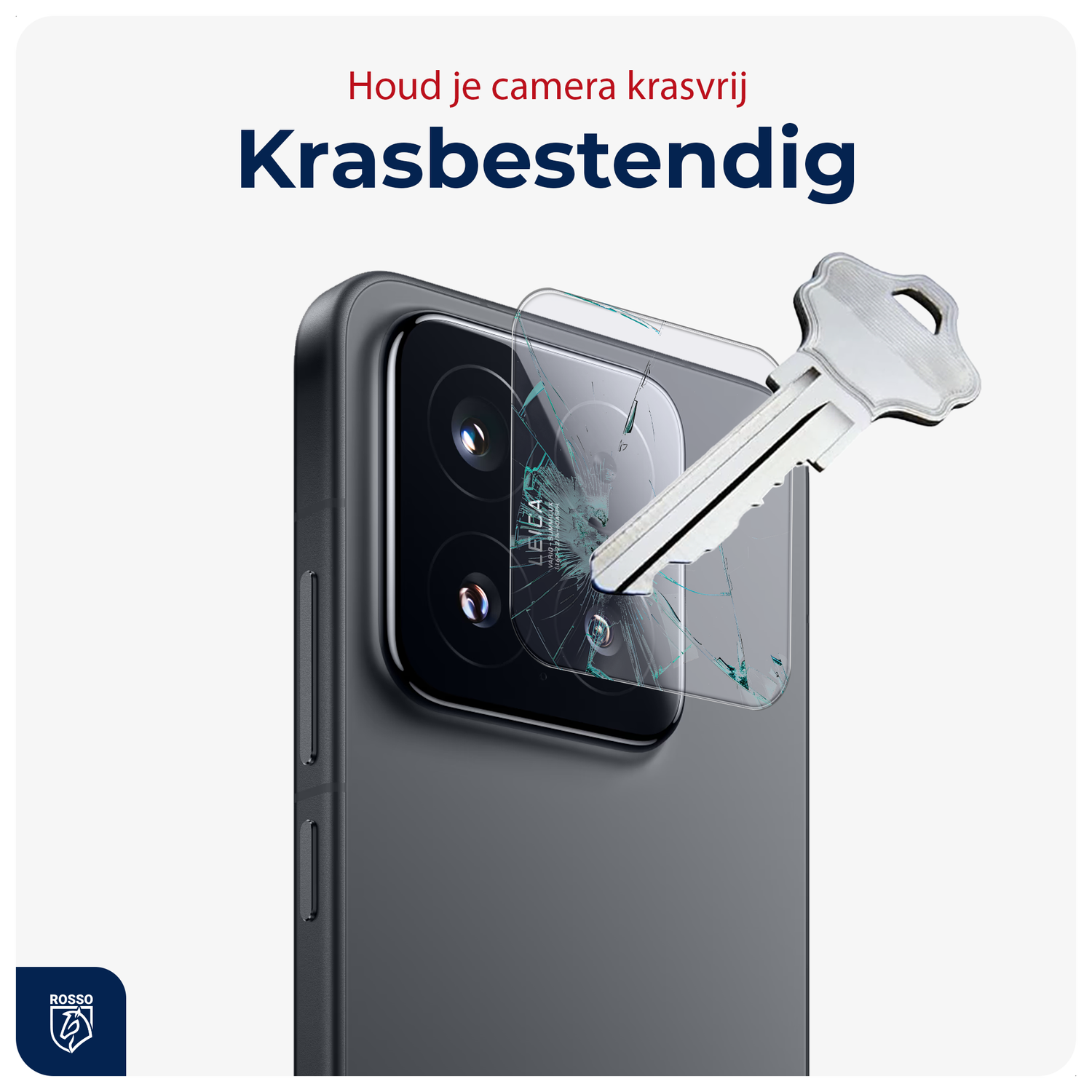 Rosso Xiaomi 15 Camera Lens Protector Transparant afbeelding 2