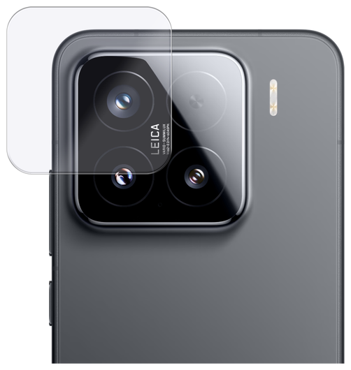 Rosso Xiaomi 15 Camera Lens Protector Transparant afbeelding 1