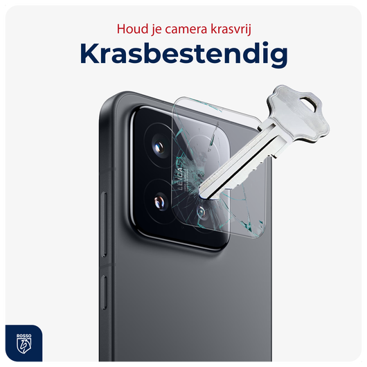Rosso Xiaomi 15 Camera Lens Protector Transparant afbeelding 2