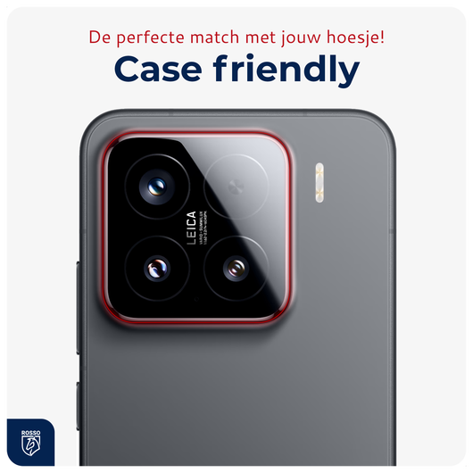 Rosso Xiaomi 15 Camera Lens Protector Transparant afbeelding 6