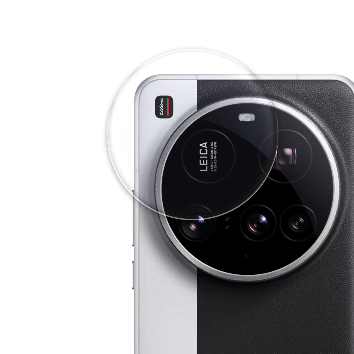 Rosso Xiaomi 15 Ultra Camera Lens Protector Transparant afbeelding 2