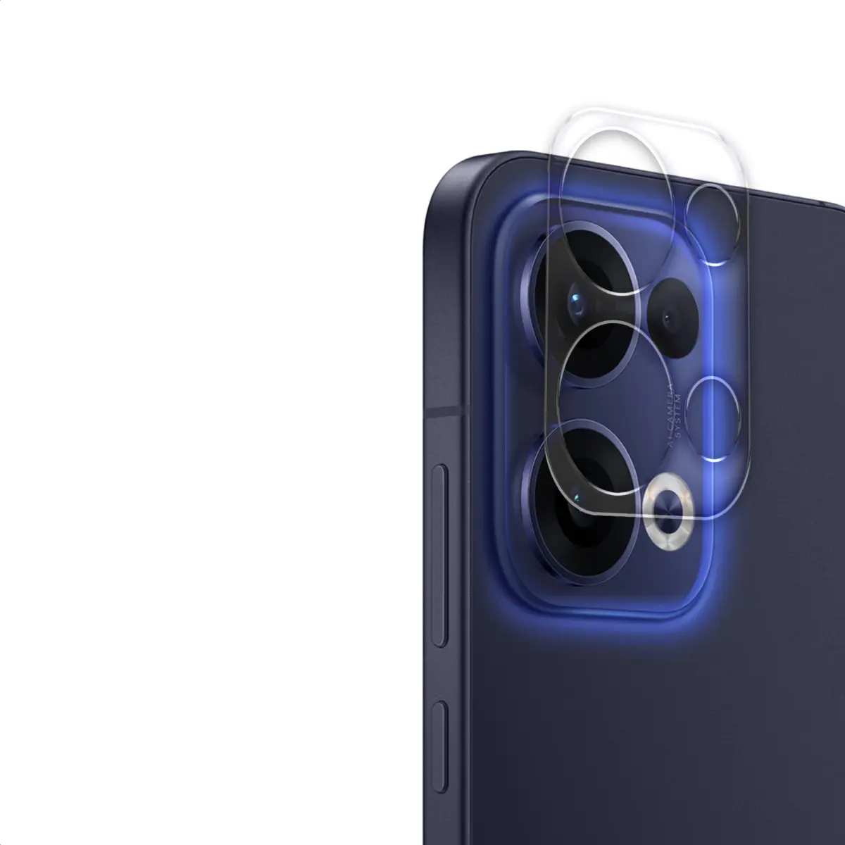 Rosso Oppo Reno 13 Camera Lens Protector Transparant afbeelding 1