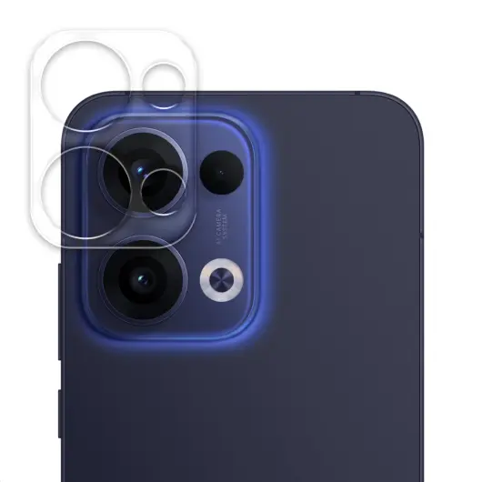 Rosso Oppo Reno 13 Camera Lens Protector Transparant afbeelding 1