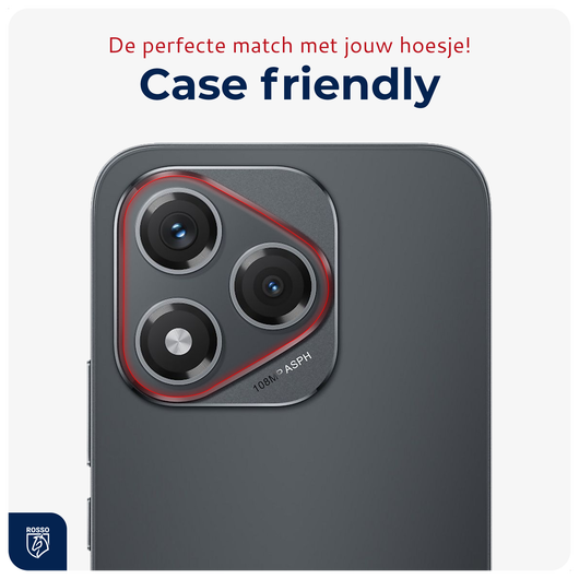 Rosso Honor 400 Lite Camera Lens Protector Transparant afbeelding 4