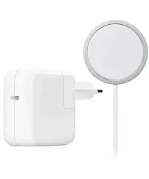 Originele Apple 30W USB-C Oplader met 25W MagSafe Kabel 1 Meter Wit afbeelding