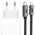 Originele Apple 20W USB-C Oplader met Buddi Lightning Kabel 1M Zwart afbeelding 9