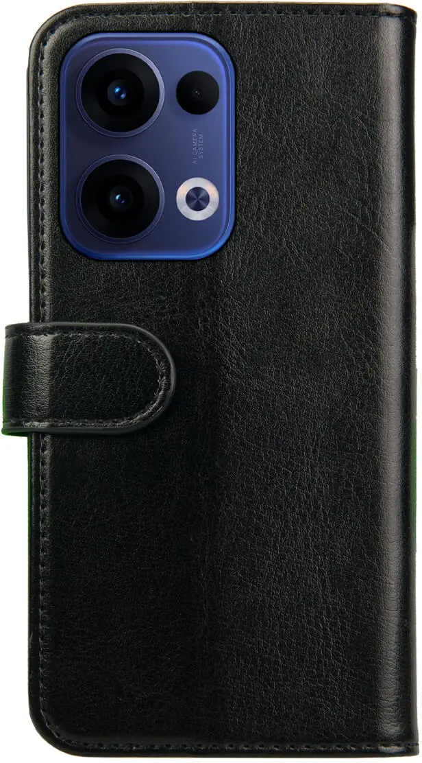 Rosso Element Oppo Reno 13 Hoesje Book Case Wallet Zwart afbeelding 2
