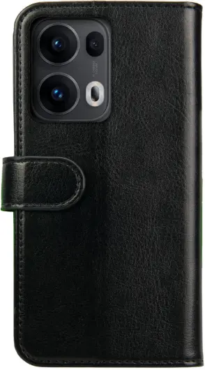 Rosso Element Oppo Reno 13 Pro Hoesje Book Case Wallet Zwart afbeelding 2