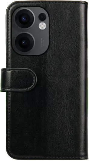Rosso Element Oppo Reno 13 F Hoesje Book Case Wallet Zwart afbeelding 2