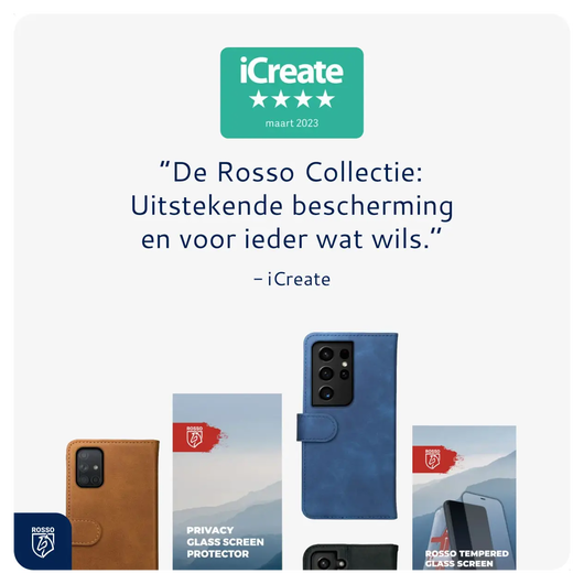Rosso Deluxe Google Pixel 10 / 10 Pro Hoesje Echt Leer Book Case Zwart afbeelding 4