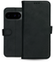 Rosso Deluxe Google Pixel 10 / 10 Pro Hoesje Echt Leer Book Case Zwart afbeelding 8