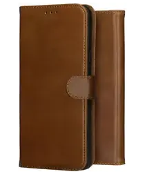 Rosso Deluxe Google Pixel 10 / 10 Pro Hoesje Echt Leer Book Case Bruin afbeelding