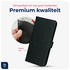 Rosso Deluxe Google Pixel 10 Pro XL Hoesje Echt Leer Book Case Zwart afbeelding 4