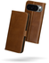 Rosso Deluxe Google Pixel 10 Pro XL Hoesje Echt Leer Book Case Bruin afbeelding 11