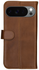 Rosso Deluxe Google Pixel 10 Pro XL Hoesje Echt Leer Book Case Bruin afbeelding 2