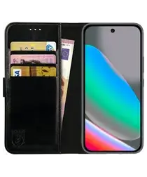 Rosso Element Google Pixel 10 / 10 Pro Hoesje Book Case Wallet Zwart afbeelding