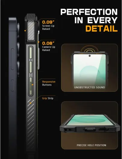 SUPCASE UB Grip Samsung Galaxy S25 Hoesje MagSafe / Qi2 Kickstand Groen afbeelding 9