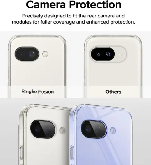 Ringke Fusion Google Pixel 9a Hoesje Back Cover Transparant afbeelding 6
