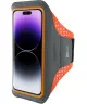 Mobiparts Sportarmband voor Apple iPhone 16 / 16 Pro Oranje