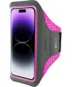 Mobiparts Sportarmband voor Apple iPhone 16 / 16 Pro Roze