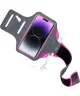 Mobiparts Sportarmband voor Apple iPhone 16 / 16 Pro Roze