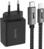 Buddi 30W GaN Mini USB-C Oplader met USB-C naar Lightning iPhone Kabel afbeelding 1
