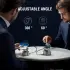4smarts Aura Sound 3-in-1 Qi2 Draadloze Oplader Smartphone/AirPods/Watch Grijs afbeelding 4