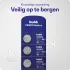 Buddi CR2032 Lithium Knoopcelbatterij Weegschaal 210mh / 3V (5-Pack) afbeelding 4