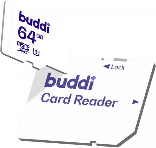 Buddi MicroSDXC Nintendo Switch Geheugenkaart 64GB Wit afbeelding 7