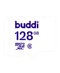 Buddi MicroSDXC Fotografie Geheugenkaart 128GB Wit