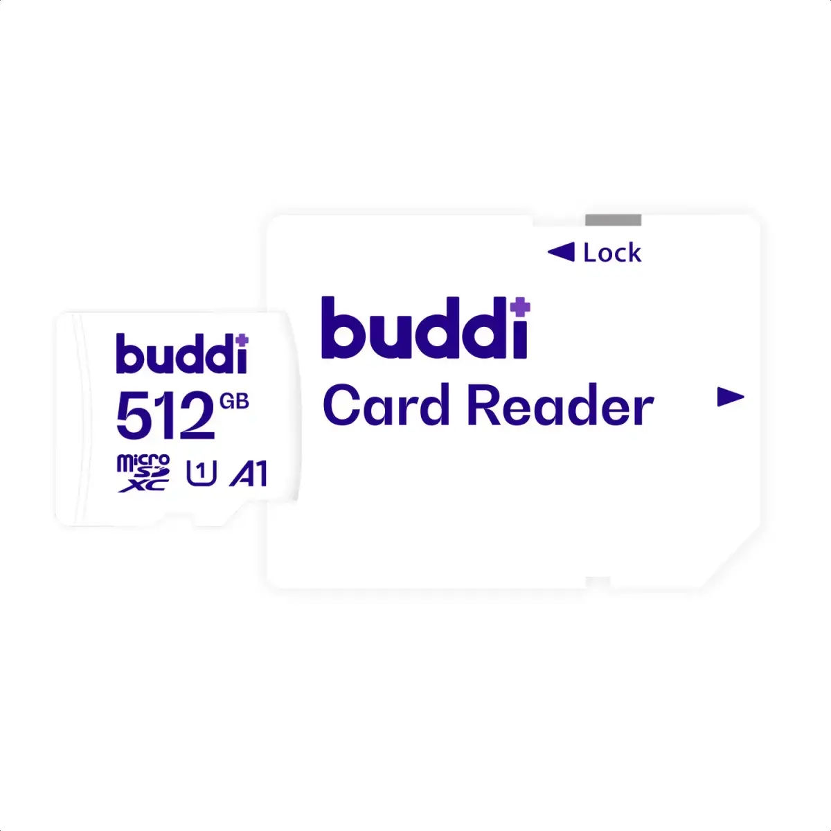 Buddi MicroSDXC Fotografie Geheugenkaart 512GB Wit afbeelding 6