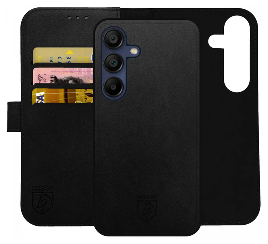 Rosso Element Uitneembaar 2-in-1 Samsung Galaxy A56 Hoesje Zwart afbeelding 1