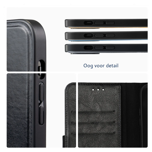 Rosso Element Uitneembaar 2-in-1 Samsung Galaxy A56 Hoesje Zwart afbeelding 5