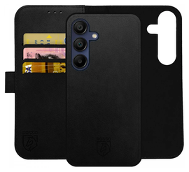 Rosso Element Uitneembaar 2-in-1 Samsung Galaxy A56 Hoesje Zwart