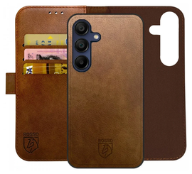 Rosso Element Uitneembaar 2-in-1 Samsung Galaxy A56 Hoesje Bruin