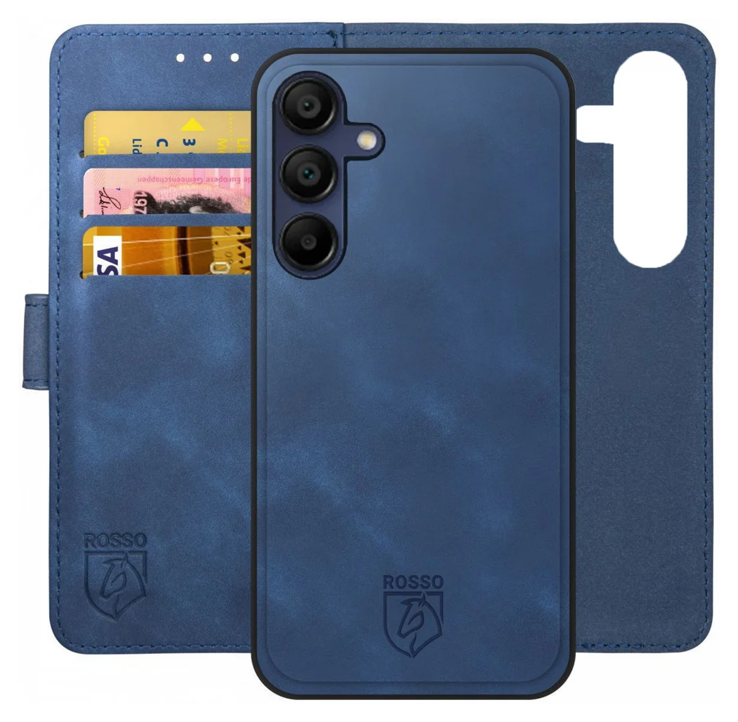 Rosso Element Uitneembaar 2-in-1 Samsung Galaxy A56 Hoesje Blauw afbeelding 1