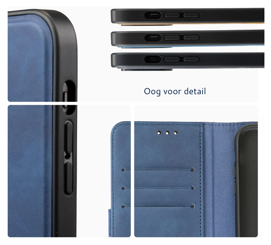 Rosso Element Uitneembaar 2-in-1 Samsung Galaxy A56 Hoesje Blauw afbeelding 6