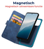 Rosso Element Uitneembaar 2-in-1 Samsung Galaxy A56 Hoesje Blauw afbeelding 2