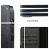 Rosso Element Uitneembaar 2-in-1 Apple iPhone 16e Hoesje Zwart afbeelding 5