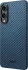 NEKIT Fiber Samsung Galaxy S25 Edge Hoesje MagSafe / Qi2 Kevlar Dun Blauw afbeelding 14