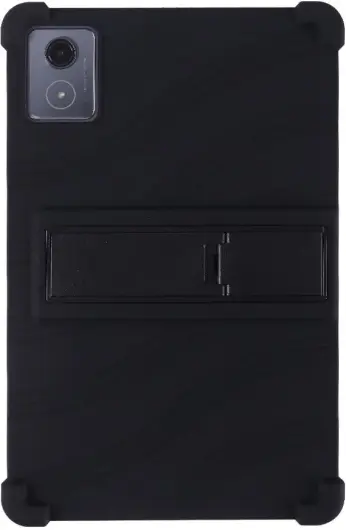 Lenovo Tab K11 Plus Kinder Tablethoes Siliconen met Kickstand Zwart afbeelding 2