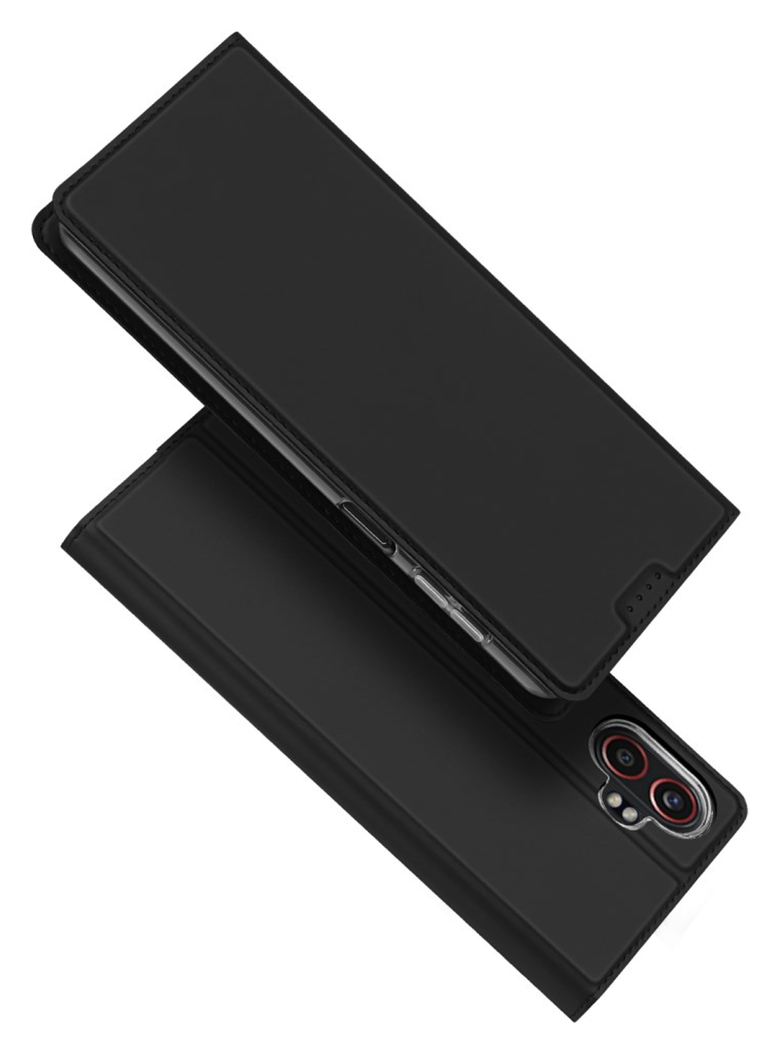 Dux Ducis Skin Pro Samsung Galaxy Xcover 7 Pro Hoesje Portemonnee Zwart afbeelding 4