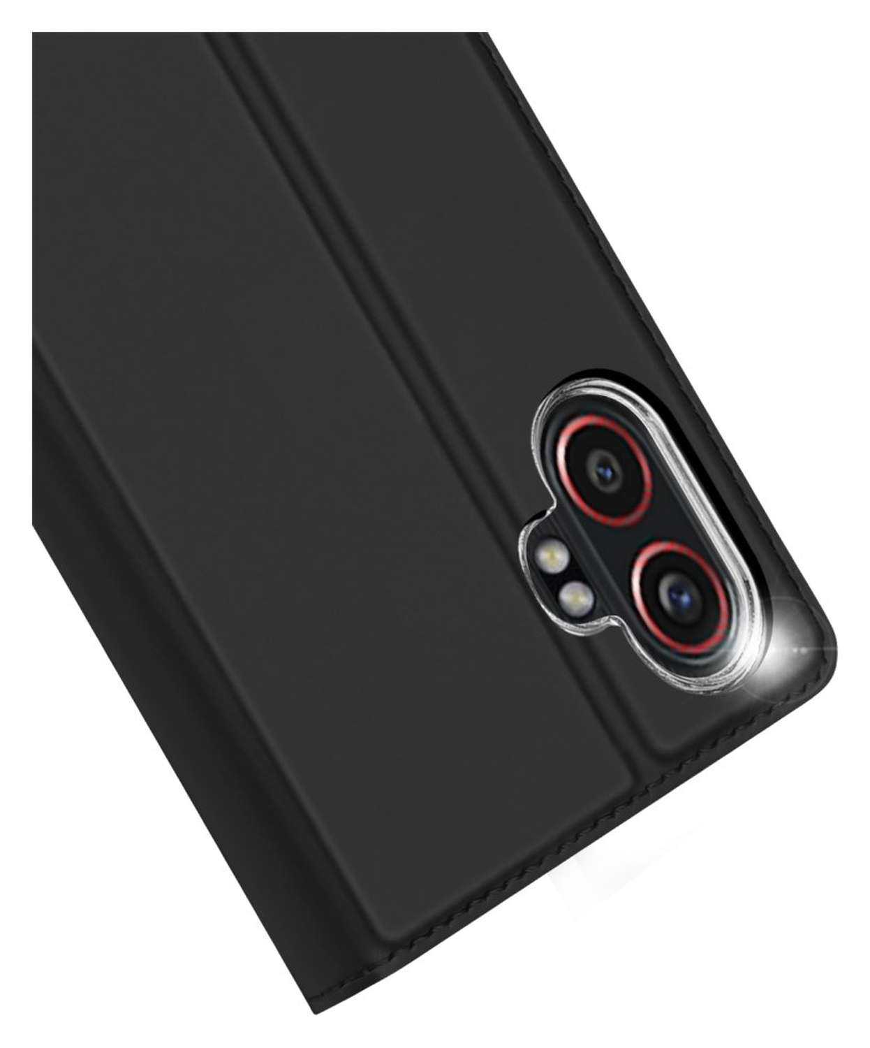 Dux Ducis Skin Pro Samsung Galaxy Xcover 7 Pro Hoesje Portemonnee Zwart afbeelding 5