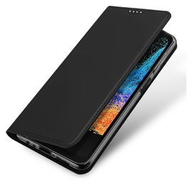 Dux Ducis Skin Pro Samsung Galaxy Xcover 7 Pro Hoesje Portemonnee Zwart
