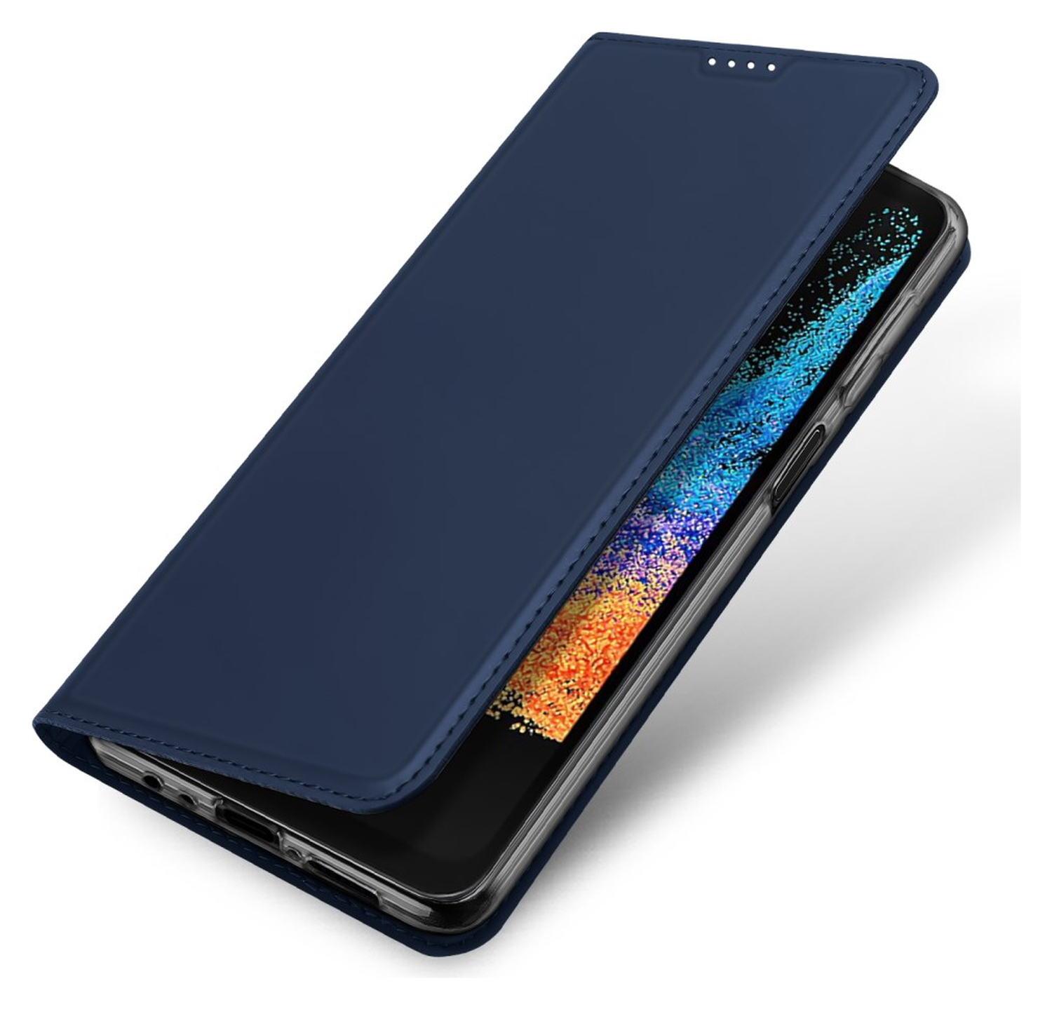 Dux Ducis Skin Pro Samsung Galaxy Xcover 7 Pro Hoesje Portemonnee Blauw afbeelding 1