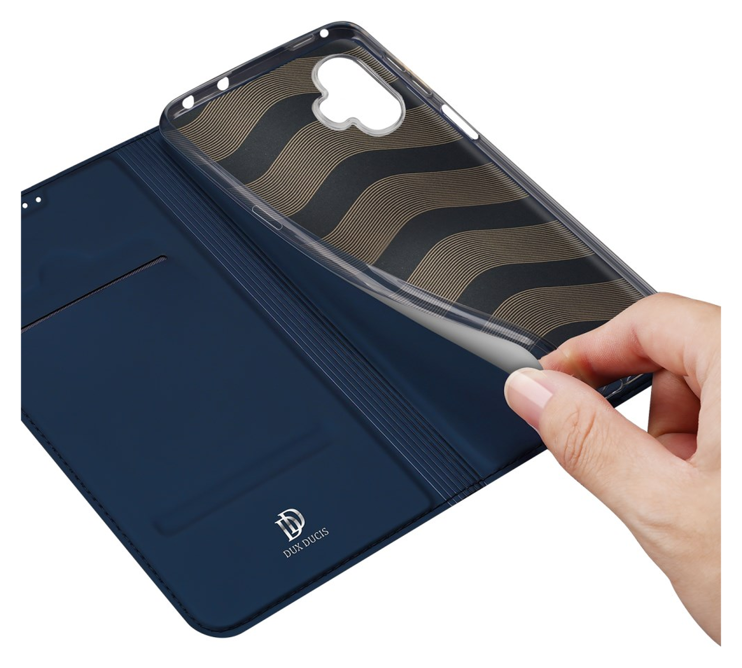 Dux Ducis Skin Pro Samsung Galaxy Xcover 7 Pro Hoesje Portemonnee Blauw afbeelding 8