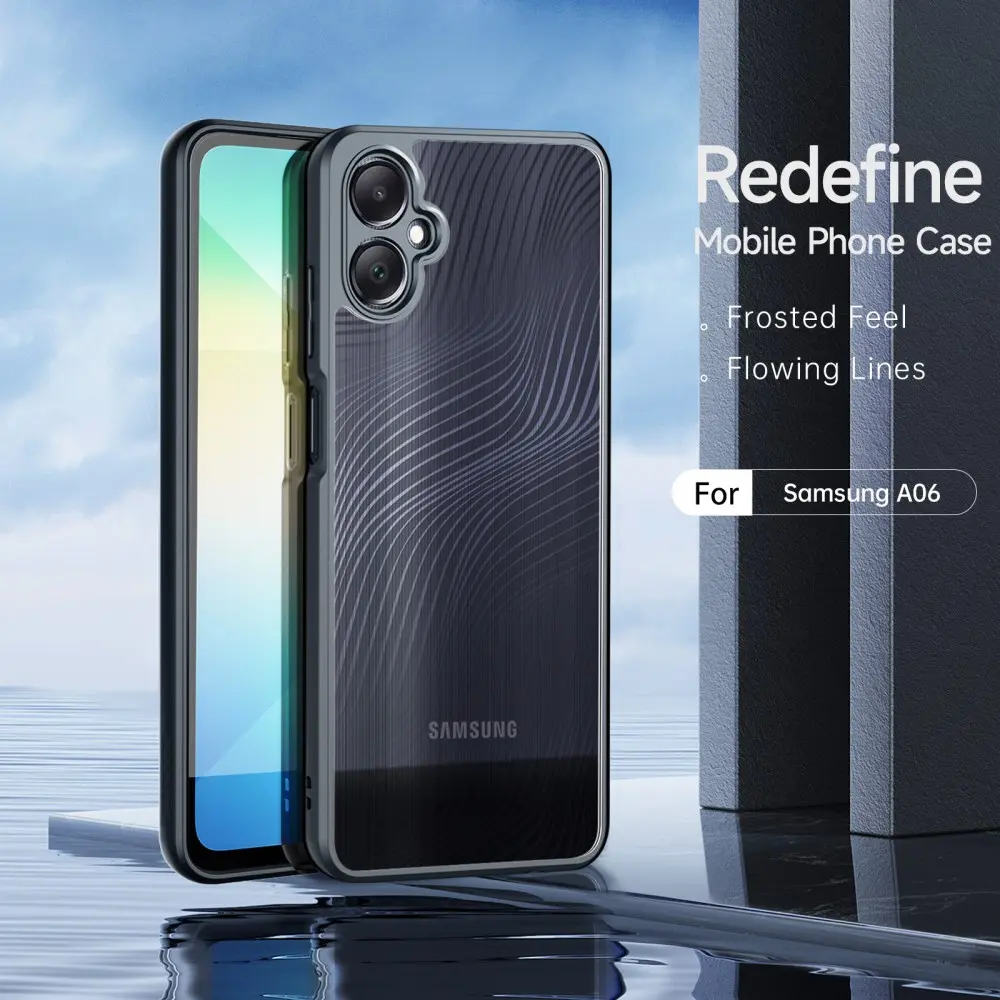 Dux Ducis Aimo Samsung Galaxy A06 Hoesje Back Cover Zwart afbeelding 3