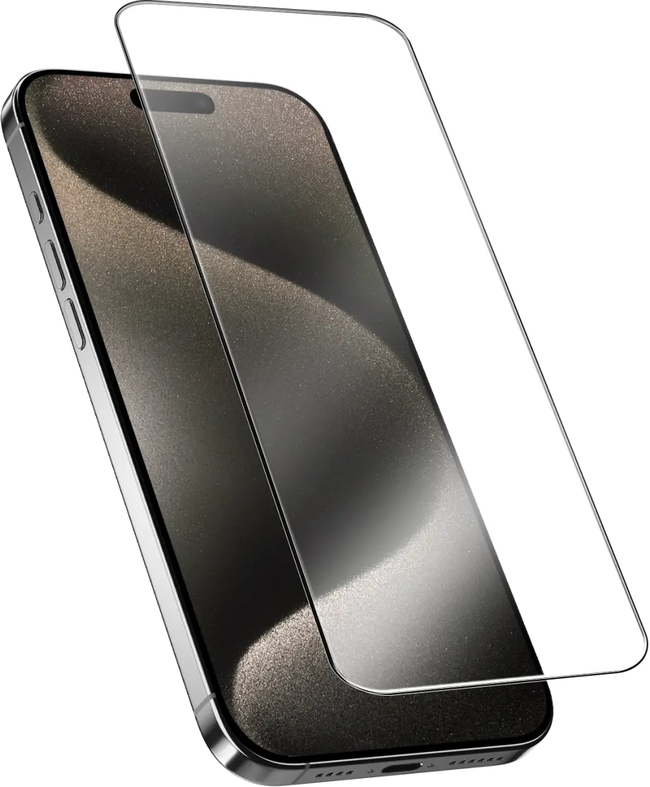 NEKIT Pure Apple iPhone 15 Pro Tempered GRS Glass Installatiebox (2-Pack) afbeelding 2